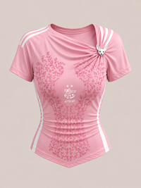 Sahara Rose — Jersey Manches Courtes